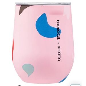 NWT Limited Edition Corkcicle x Poketo Insulated Drinkware